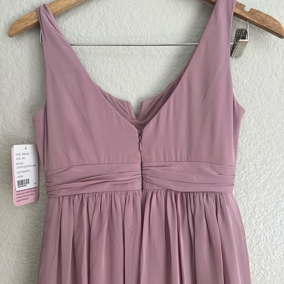 Nordstrom Dessy Collection Maternity Bridesmaid Dress Gown - Picture 7 of 11